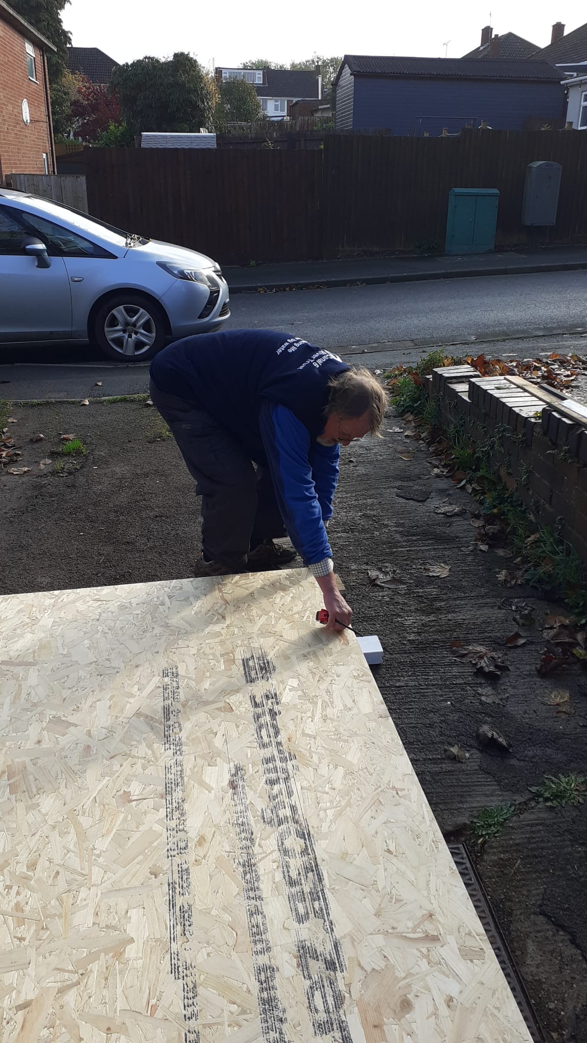 Marking Out the 8 x 4 Board